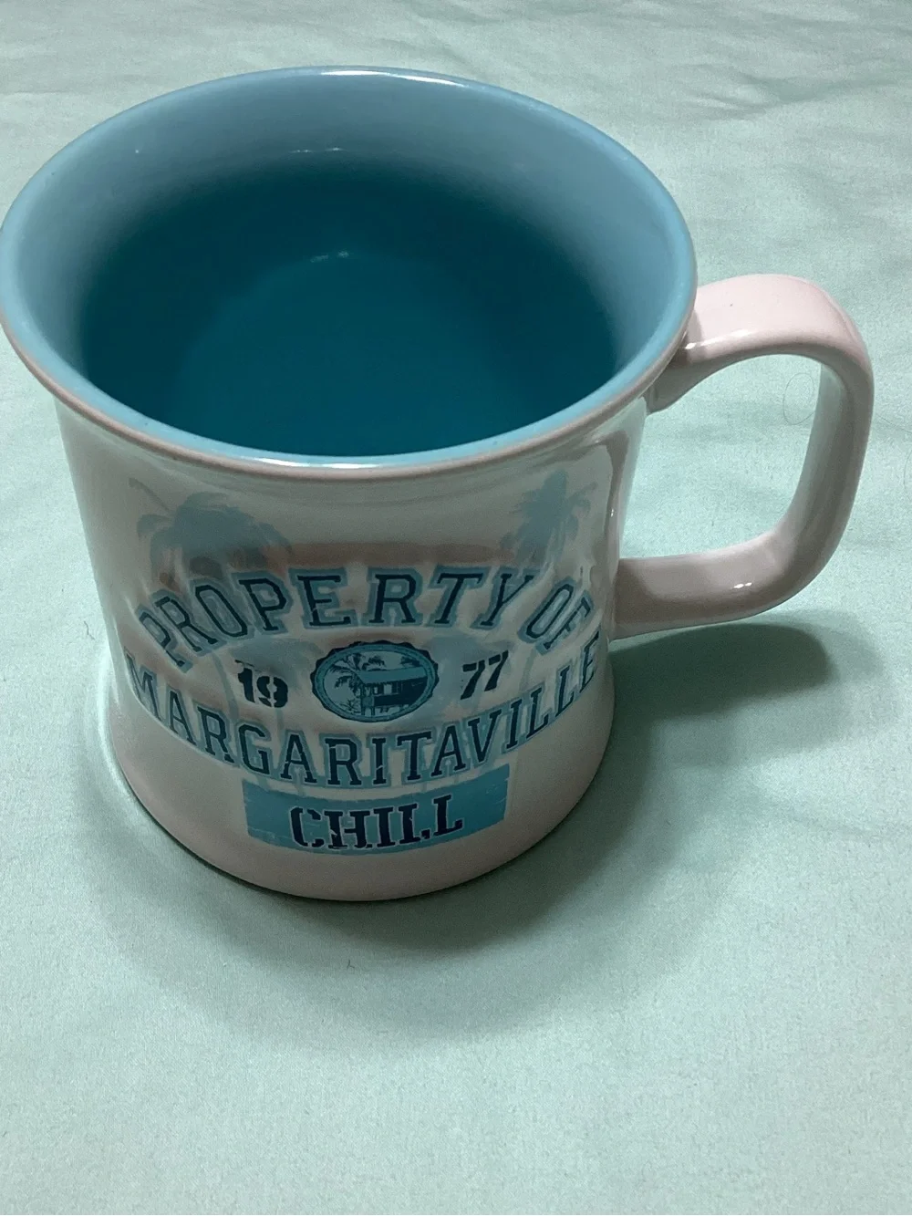 Margaritaville Jimmy Buffet 1977 Chill Ceramic Mug Cup